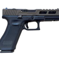 Nouveaut&eacute; Glock Zaffiri Django 17 Gen 5 Culasse Midnight Bronze/RMR - Canon Fl&ucirc;t&eacute; Noir 9x19
