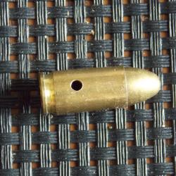 9X19 LUGER - ETUI LAITON -  marquage:  IMI  9mm LUGER