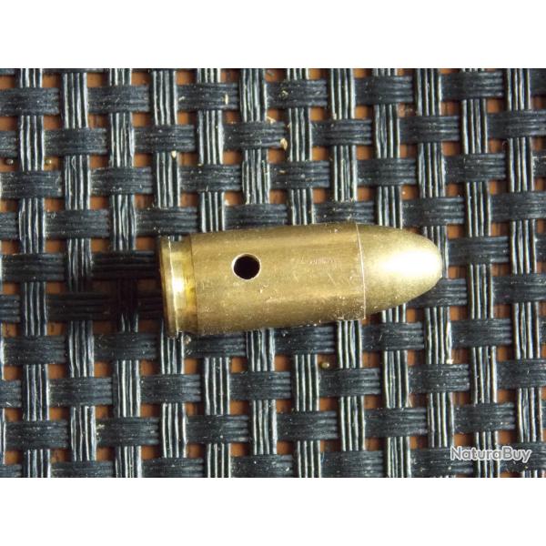 9X19 LUGER - ETUI LAITON -  marquage:  IMI  9mm LUGER