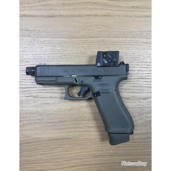 PISTOLET GLOCK 45 Gen 5 COA HUNTER FILETE Cal. 9x19 mm ( OCCASION )