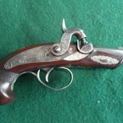 Rare authentique "Henry Deringer pocket pistol"