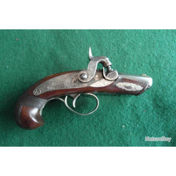 Rare authentique "Henry Deringer pocket pistol"