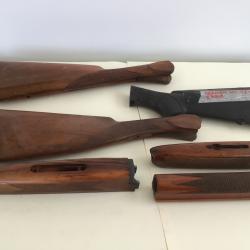 LOT DE CROSSES DE FUSIL ET LONGUESSES A IDENTIFIER