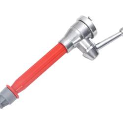Buse tuyau incendie aluminium raccord D 30 cm jet r&eacute;glable
