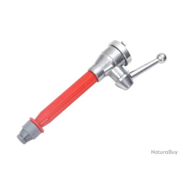 Buse tuyau incendie aluminium raccord D 30 cm jet r�glable