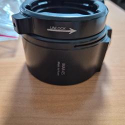 Bague d'Adaptation HIKMICRO Rusan V2 - Fixez Votre Clip-On 56 m Thunder 2.0 ou 3.0
