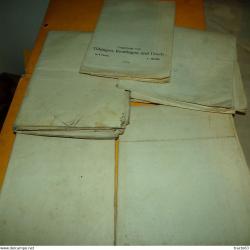 LOT DE 5 CARTES D'ETAT MAJOR , saint maixent , wuttenberg, meaux , environs de saint maixent , tubin