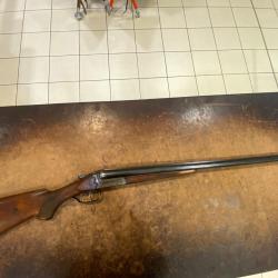 Fusil juxtapos&eacute; suhl calibre 16