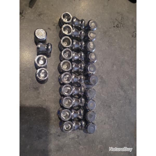 Balles slug diabolo lyman cal 12 ,par 34 unit�s .