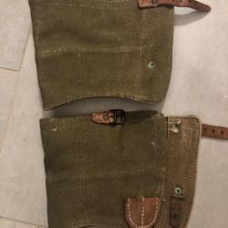 Paire de guetrons Indochine