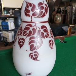 Vase art d&eacute;co sign&eacute; D'aurys