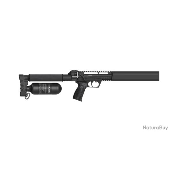 Carabine PCP Leshiy 2 ALL Black cal 5,5mm canon 350 mm - EdGun