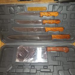 Set de couteaux /mallette de d&eacute;coupe