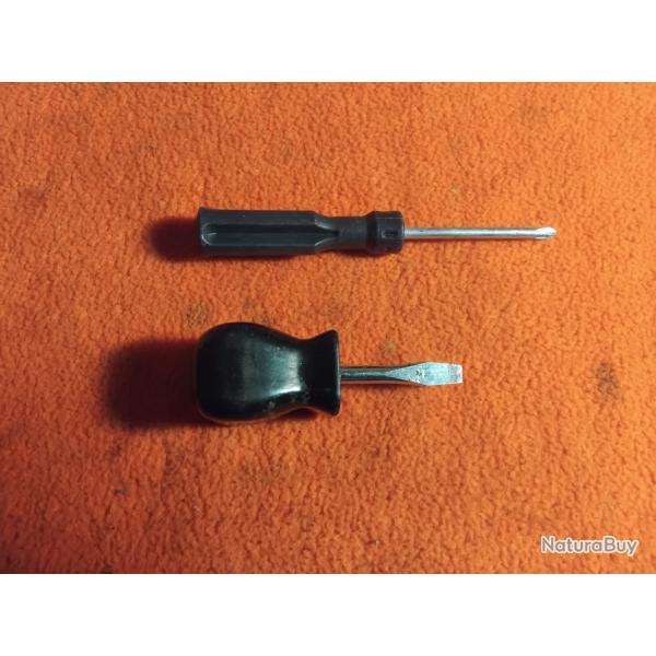 Tournevis plat et cruciforme p�se 71gr