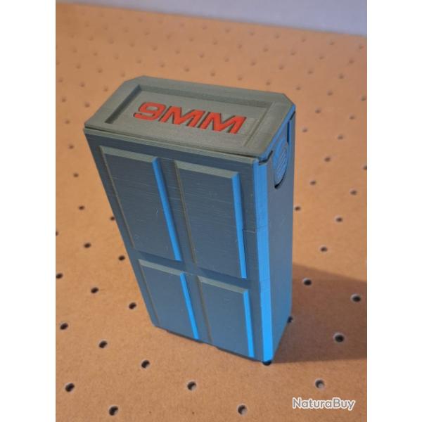 Boite a munition rigide (9mm) VERT
