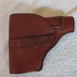&Eacute;tui cuir pour pistolet automatique, mod&egrave;le inconnu ???