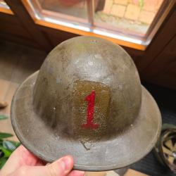 Casque US 1917 1st ID, WW1