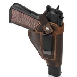 Holsters en cuir coffee pour Pistolet