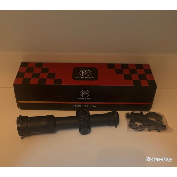 Lunette Fire Wolf 1-4x24 SFP IR