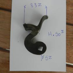 chien droit pour ancien fusil de chasse