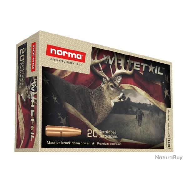 Munitions NORMA WHITETAIL 300 win mag 180gr x20