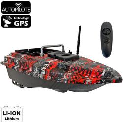 Bateau Amorceur CCarp Flash Boat GPS Black & Red