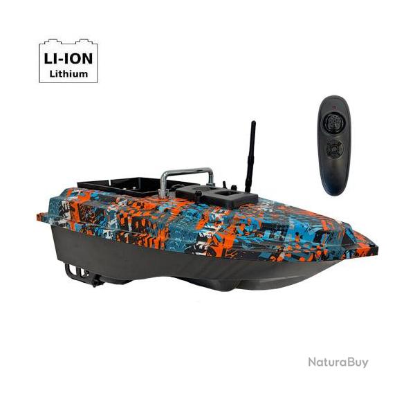 Bateau Amorceur CCarp Flash Boat Blue & Orange