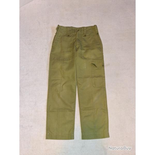 Pantalon l�ger kaki arm�e britannique petite taille