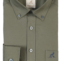 Chemise &agrave; manches longues Nouan kaki PRO HUNT-XL