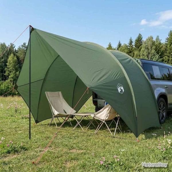 Auvent de hayon r�sistant � l'eau Vert arm�e 405 x 280 x 220 cm