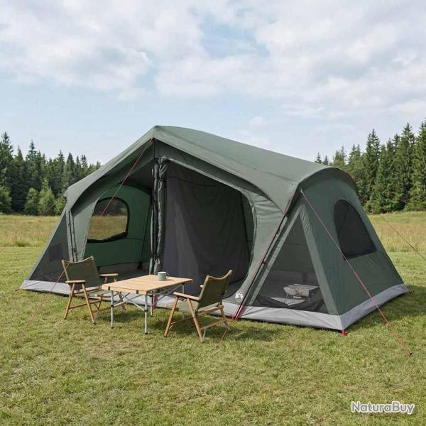 Tente Cabane Vert arm�e 480 x 273 x 205 cm Polyester et Acier