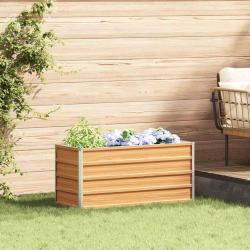 Jardini&egrave;re sur&eacute;lev&eacute;e Marron Clair 100 x 40 x 45 cm