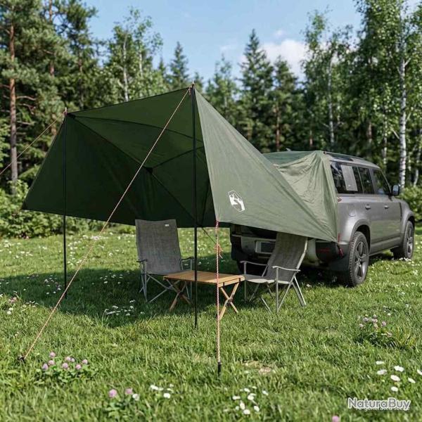 Tente de voiture avec toit Vert arm�e 308 x 215 x 220 cm