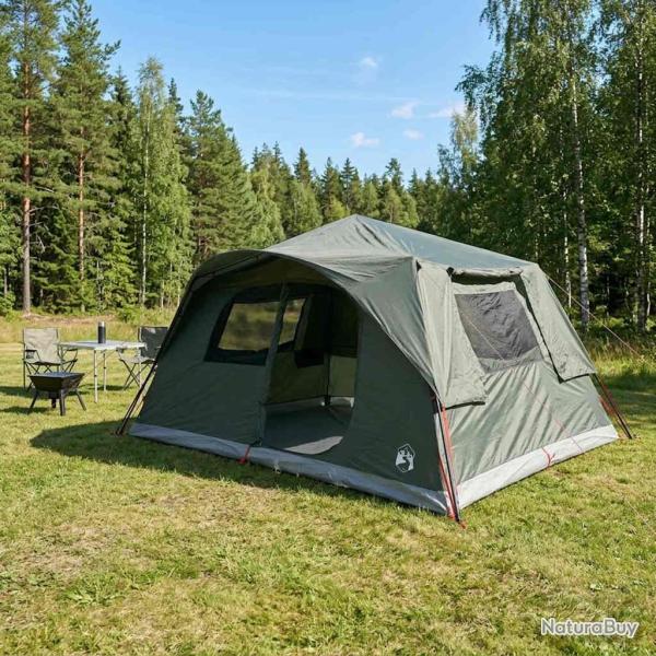 Tente Instantan�e avec toit Vert arm�e 365 x 280 x 200 cm