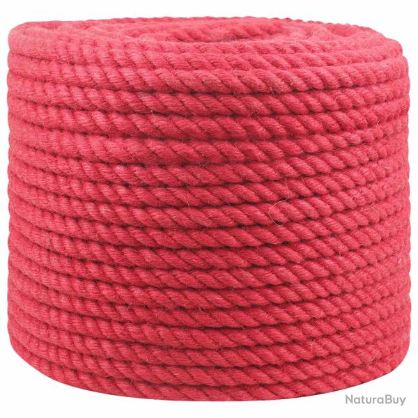 Corde en Jute Rouge Jute 100% Tossa