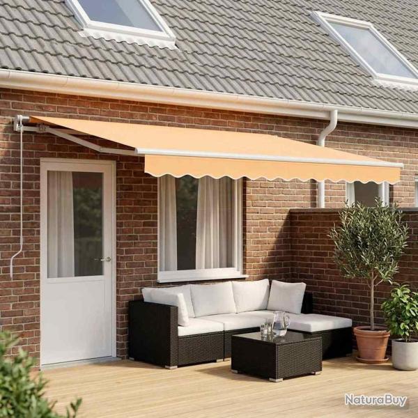 Toile de rechange pour auvent Sable 4,5 � 3 m Polyester