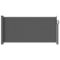 Store lat&eacute;ral r&eacute;tractable Anthracite 300 x 100 cm Polyester