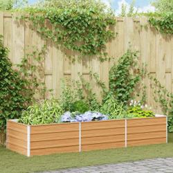 Jardini&egrave;re sur&eacute;lev&eacute;e Marron Clair 240 x 80 x 45 cm