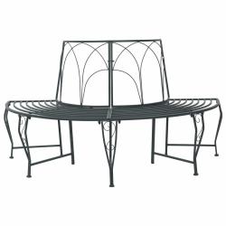 Banc d'Arbre 4-Nombre de places 160 x 80 x 89 cm Acier