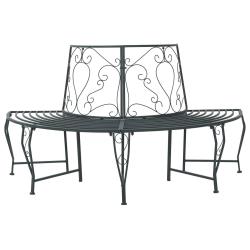 Banc d'Arbre 4-Nombre de places 160 x 80 x 89 cm Acier