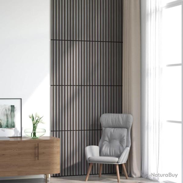 Panneaux muraux 8 pcs Gris 60,5 x 60 cm