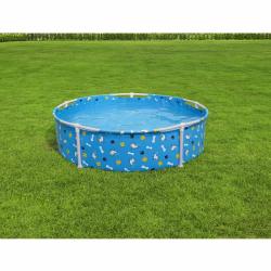 Bestway Piscine de jeu pour animaux de compagnie hors sol Bleu
