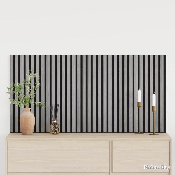 Panneaux muraux 2 pcs Gris 60,5 x 60 cm