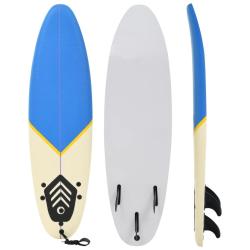 Planche de surf 170 cm Bleu et cr&egrave;me