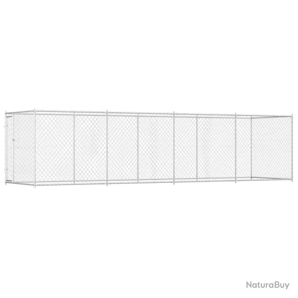 Chenil d'ext�rieur pour chiens 760x192x185 cm