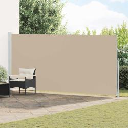 Store lat&eacute;ral r&eacute;tractable 180 x 500 cm 100% polyester fer acier