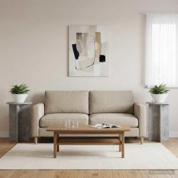 Support de Plante 2 pcs Gris b&eacute;ton &Oslash;40 x 60 cm
