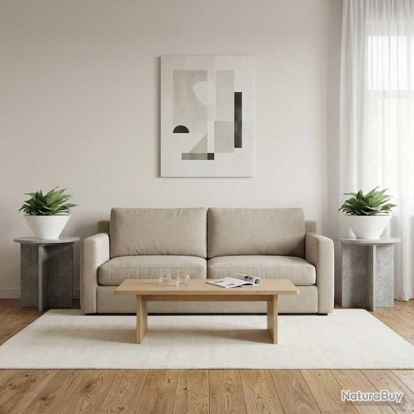 Support de Plante 2 pcs Gris b�ton 40 x 40 x 40 cm