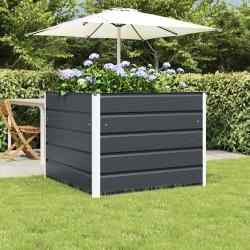 Jardini&egrave;re Anthracite 100 x 100 x 75 cm Acier
