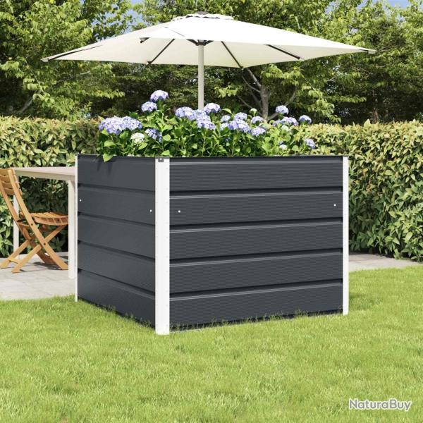 Jardini�re Anthracite 100 x 100 x 75 cm Acier